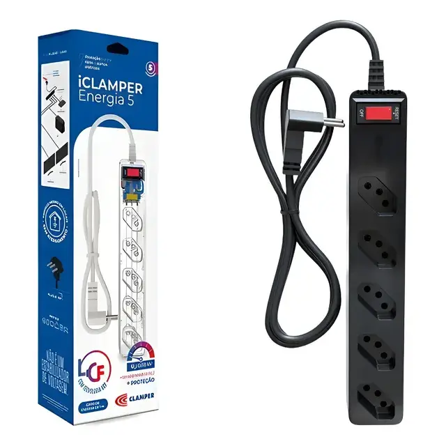 Filtro Profissional Clamper  Emi/rfi, Dps E Chave Disjuntor