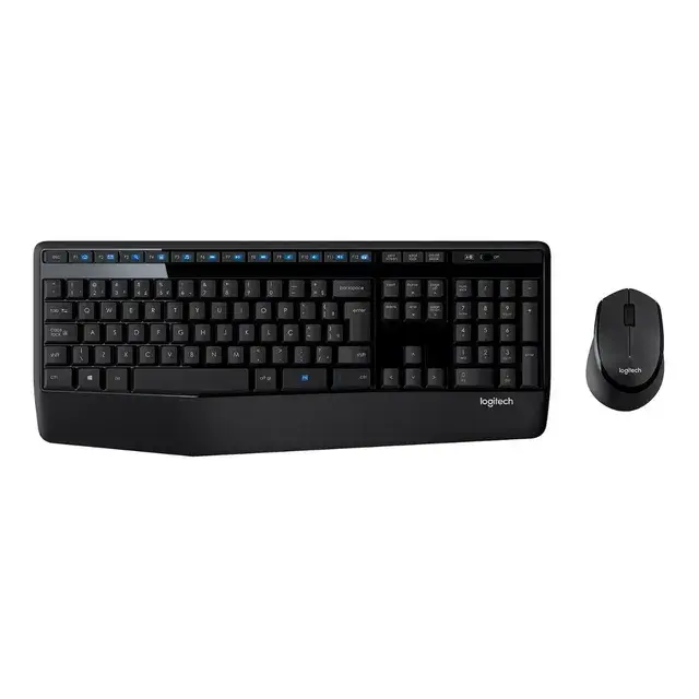 Combo Teclado e Mouse sem fio Logitech MK345 Layout ABNT2