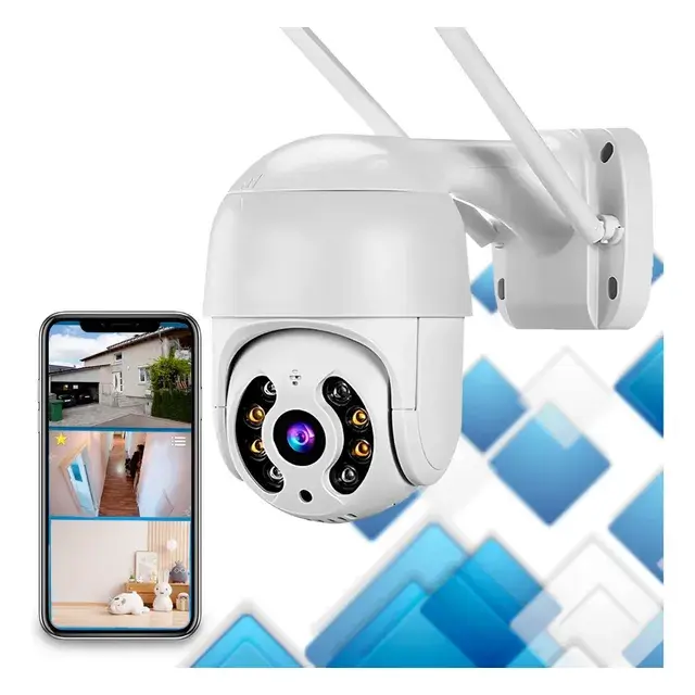 Câmera Ip Externa Yoosee Full Hd 1080p Wi-fi Cor Branco