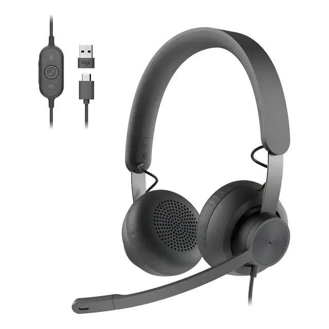 Fones De Ouvido Intra-auriculares Com Fio Logitech Zone 750
