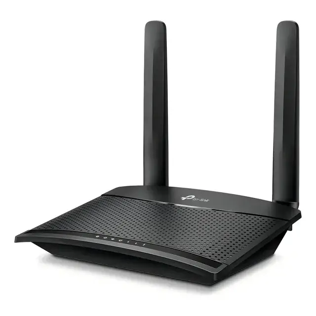 Roteador Wi-fi TP-Link Mr100 Tl-mr100 Com Entrada Para Cartão Sim 4g Lte Com Porta Lan/wan Wireless N 300mbps