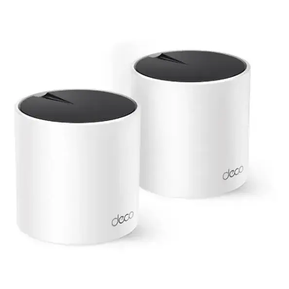 Roteador Wi-Fi 6 Mesh TP-Link Deco X55 AX3000 Dual Band Gigabit 3000mbps Pack Com 2 Unidades Bivolt 110v/220v