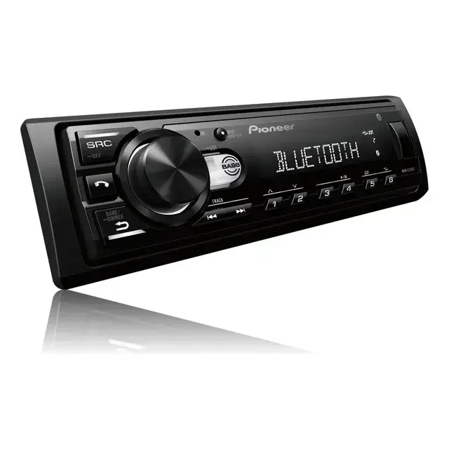 Pioneer MVHS235BT som automotivo usb bluetooth 5.0 rádio fm potência 4x23w rms