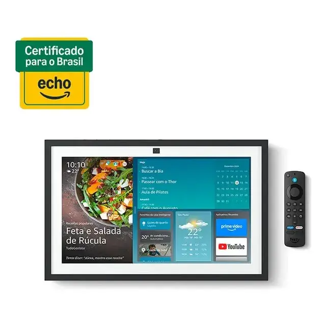Echo Show 15 Amazon Smart Display Full Hd 15,6'' Com Alexa Cor Preto