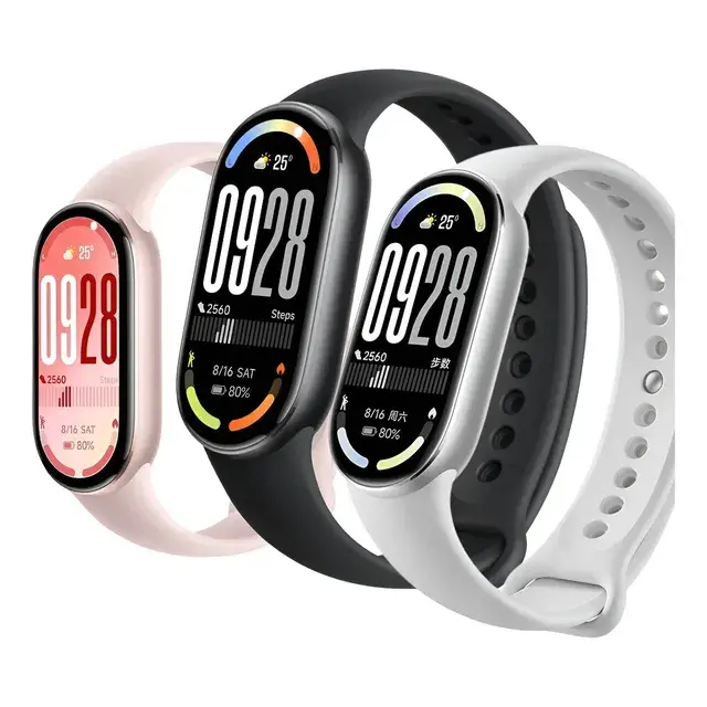 Smartband Mi Band 10 AMOLED 1.72" Preto c/ Detecção Natação Bateria 21 Dias