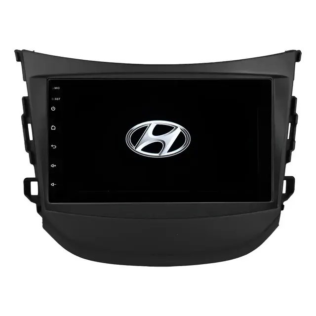 Central Multimídia Automotiva Android 14 para Hyundai HB20 até 2019 de 7" com CarPlay e Câmera de Ré
