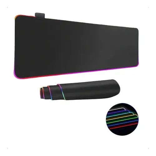 Mousepad gamer RGB 80x30 cm