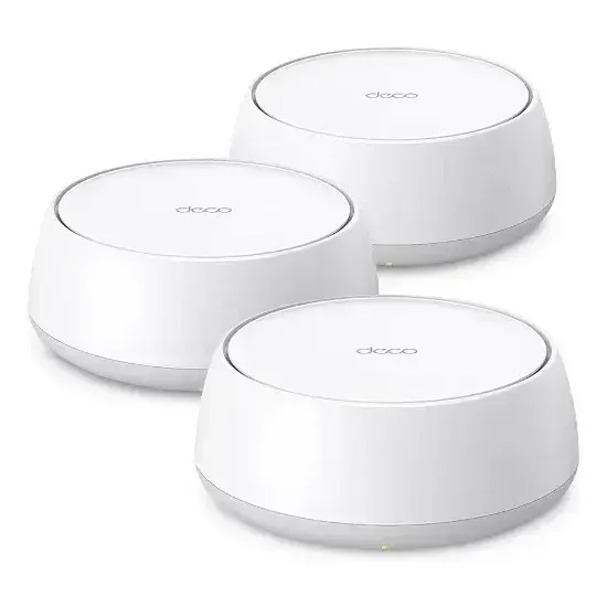 Roteador Wi-Fi 7 Mesh TP-Link Deco Be22 Be3600 Gigabit Dual Band 3.6gbps Pack com 3 Unidades